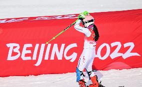 (BEIJING2022)CHINA-BEIJING-OLYMPIC WINTER GAMES-ALPINE SKIING-WOMEN'S SLALOM (CN)