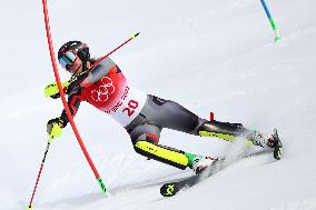 (BEIJING2022)CHINA-BEIJING-OLYMPIC WINTER GAMES-ALPINE SKIING-WOMEN'S SLALOM (CN)