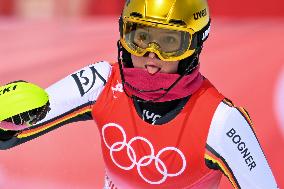 (BEIJING2022)CHINA-BEIJING-OLYMPIC WINTER GAMES-ALPINE SKIING-WOMEN'S SLALOM (CN)
