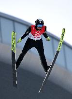 (BEIJING2022) CHINA-ZHANGJIAKOU-OLYMPIC WINTER GAMES-NORDIC COMBINED-SKI JUMPING COMPETITION ROUND (CN)