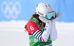 (BEIJING2022)CHINA-ZHANGJIAKOU-WOMEN'S SNOWBOARD CROSS-SEMIFINAL (CN)