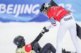 (BEIJING2022)CHINA-ZHANGJIAKOU-WOMEN'S SNOWBOARD CROSS-1/8 FINAL (CN)