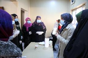 IRAQ-NINEVEH-WOMEN-TRAINING