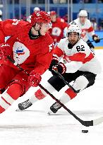 (BEIJING2022)CHINA-BEIJING-OLYMPIC WINTER GAMES-ICE HOCKEY-MEN'S PRELIMINARY- ROC VS  SUI(CN)