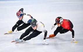 (BEIJING 2022)CHINA-BEIJING-OLYMPIC WINTER GAMES-SHORT TRACK SPEED SKATING-MEN'S 1,500M-SEMIFINAL (CN)
