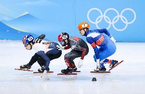 (BEIJING 2022)CHINA-BEIJING-OLYMPIC WINTER GAMES-SHORT TRACK SPEED SKATING-MEN'S 1,500M-FINAL (CN)