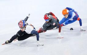 (BEIJING 2022)CHINA-BEIJING-OLYMPIC WINTER GAMES-SHORT TRACK SPEED SKATING-MEN'S 1,500M-FINAL (CN)