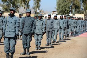 AFGHANISTAN-KANDAHAR-GRADUATION CEREMONY-POLICE