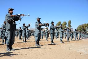 AFGHANISTAN-KANDAHAR-GRADUATION CEREMONY-POLICE