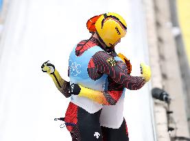 (BEIJING2022)CHINA-BEIJING-YANQING-OLYMPIC WINTER GAMES-LUGE-DOUBLES (CN)