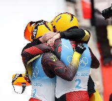 (BEIJING2022)CHINA-BEIJING-YANQING-OLYMPIC WINTER GAMES-LUGE-DOUBLES (CN)