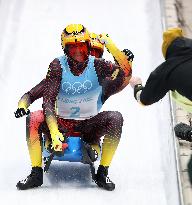 (BEIJING2022)CHINA-BEIJING-YANQING-OLYMPIC WINTER GAMES-LUGE-DOUBLES (CN)