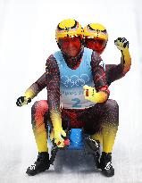 (BEIJING2022)CHINA-BEIJING-YANQING-OLYMPIC WINTER GAMES-LUGE-DOUBLES (CN)