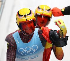 (BEIJING2022)CHINA-BEIJING-YANQING-OLYMPIC WINTER GAMES-LUGE-DOUBLES (CN)