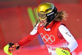 (BEIJING2022)CHINA-BEIJING-OLYMPIC WINTER GAMES-ALPINE SKIING-WOMEN'S SLALOM (CN)