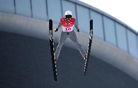 (BEIJING2022) CHINA-ZHANGJIAKOU-OLYMPIC WINTER GAMES-NORDIC COMBINED-SKI JUMPING COMPETITION ROUND (CN)