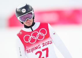 (BEIJING2022) CHINA-ZHANGJIAKOU-OLYMPIC WINTER GAMES-NORDIC COMBINED-SKI JUMPING COMPETITION ROUND (CN)