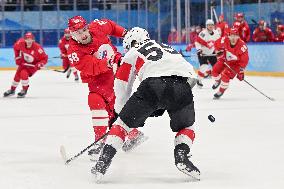 (BEIJING2022)CHINA-BEIJING-OLYMPIC WINTER GAMES-ICE HOCKEY-MEN'S PRELIMINARY- ROC VS  SUI(CN)