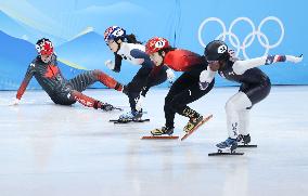 (BEIJING 2022)CHINA-BEIJING-OLYMPIC WINTER GAMES-SHORT TRACK SPEED SKATING-WOMEN'S 1,000M-HEATS (CN)