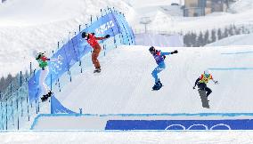 (BEIJING2022)CHINA-ZHANGJIAKOU-WOMEN'S SNOWBOARD CROSS-QUARTERFINAL (CN)