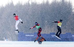 (BEIJING2022)CHINA-ZHANGJIAKOU-WOMEN'S SNOWBOARD CROSS-1/8 FINAL (CN)