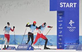 (BEIJING2022) CHINA-ZHANGJIAKOU-OLYMPIC WINTER GAMES-NORDIC COMBINED-CROSS-COUNTRY (CN)