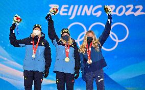 (BEIJING2022)CHINA- ZHANGJIAKOU-OLYMPIC WINTER GAMES-AWARDING CEREMONY (CN)