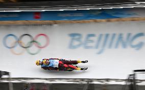 (BEIJING2022)CHINA-BEIJING-YANQING-OLYMPIC WINTER GAMES-LUGE-DOUBLES (CN)