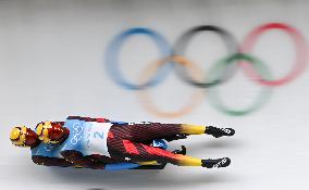 (BEIJING2022)CHINA-BEIJING-YANQING-OLYMPIC WINTER GAMES-LUGE-DOUBLES (CN)