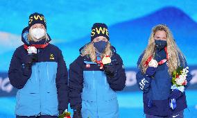 (BEIJING2022)CHINA- ZHANGJIAKOU-OLYMPIC WINTER GAMES-AWARDING CEREMONY (CN)