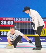 (BEIJING2022)CHINA-BEIJING-WINTER OLYMPIC GAMES-CURLING-MEN'S ROUND ROBIN-USA vs ROC  (CN)