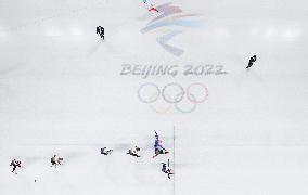 (BEIJING 2022)CHINA-BEIJING-OLYMPIC WINTER GAMES-SHORT TRACK SPEED SKATING-MEN'S 1,500M-FINAL (CN)
