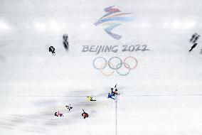 (BEIJING 2022)CHINA-BEIJING-OLYMPIC WINTER GAMES-SHORT TRACK SPEED SKATING-MEN'S 1,500M-FINAL (CN)
