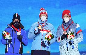 (BEIJING2022)CHINA- ZHANGJIAKOU-OLYMPIC WINTER GAMES-AWARDING CEREMONY (CN)