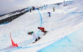 (BEIJING2022)CHINA-ZHANGJIAKOU-WOMEN'S SNOWBOARD CROSS-QUARTERFINAL (CN)