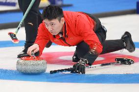 (BEIJING2022)CHINA-BEIJING-WINTER OLYMPIC GAMES-CURLING-MEN'S ROUND ROBIN-CHN vs SWE  (CN)