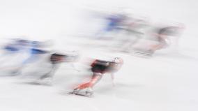 (BEIJING 2022)CHINA-BEIJING-OLYMPIC WINTER GAMES-SHORT TRACK SPEED SKATING-WOMEN'S 3,000M RELAY-SEMIFINAL (CN)