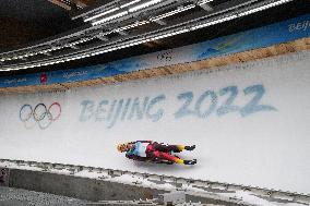 (BEIJING2022)CHINA-BEIJING-YANQING-OLYMPIC WINTER GAMES-LUGE-DOUBLES (CN)