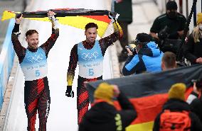 (BEIJING2022)CHINA-BEIJING-YANQING-OLYMPIC WINTER GAMES-LUGE-DOUBLES (CN)