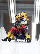 (BEIJING2022)CHINA-BEIJING-YANQING-OLYMPIC WINTER GAMES-LUGE-DOUBLES (CN)