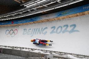 (BEIJING2022)CHINA-BEIJING-YANQING-OLYMPIC WINTER GAMES-LUGE-DOUBLES (CN)