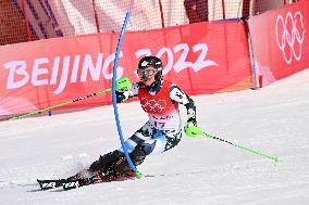 (BEIJING2022)CHINA-BEIJING-OLYMPIC WINTER GAMES-ALPINE SKIING-WOMEN'S SLALOM (CN)