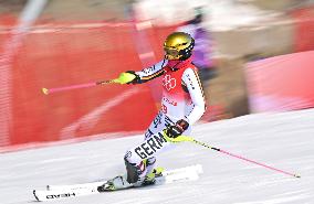 (BEIJING2022)CHINA-BEIJING-OLYMPIC WINTER GAMES-ALPINE SKIING-WOMEN'S SLALOM (CN)