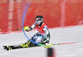 (BEIJING2022)CHINA-BEIJING-OLYMPIC WINTER GAMES-ALPINE SKIING-WOMEN'S SLALOM (CN)