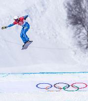 (BEIJING2022)CHINA-ZHANGJIAKOU-OLYMPIC WINTER GAMES-WOMEN'S SNOWBOARD CROSS-SEEDING (CN)