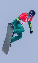 (XHTP)(BEIJING2022)CHINA-ZHANGJIAKOU-OLYMPIC WINTER GAMES-WOMEN'S SNOWBOARD CROSS-SEEDING (CN)