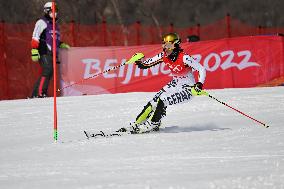 (BEIJING2022)CHINA-BEIJING-OLYMPIC WINTER GAMES-ALPINE SKIING-WOMEN'S SLALOM (CN)