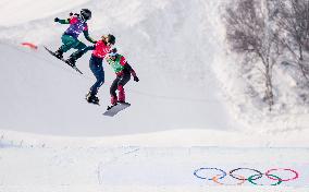 (BEIJING2022)CHINA-ZHANGJIAKOU-OLYMPIC WINTER GAMES-WOMEN'S SNOWBOARD CROSS-SEEDING (CN)