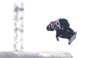 (BEIJING2022)CHINA-ZHANGJIAKOU-MEN'S SNOWBAORD HALFPIPE-QUALIFICATION(CN)