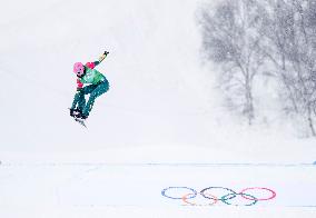 (BEIJING2022)CHINA-ZHANGJIAKOU-OLYMPIC WINTER GAMES-WOMEN'S SNOWBOARD CROSS (CN)